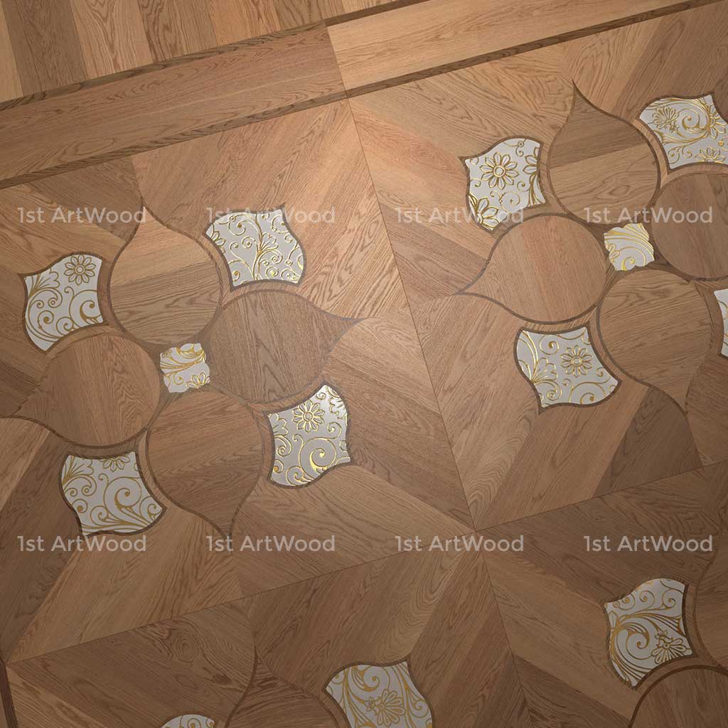 Sàn gỗ hoa văn DROP LEAF AT-V634